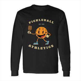 Pickleball Retro Kids Dink Funny Cartoon Long Sleeve T-Shirt | Favorety CA