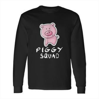 Piggy Squad Cute Farm Animal Lover Long Sleeve T-Shirt | Favorety DE