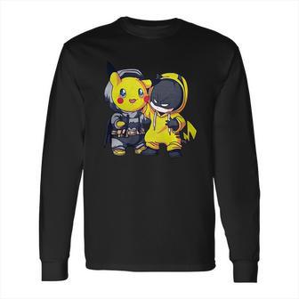 Pikachu And Batman Long Sleeve T-Shirt | Favorety UK