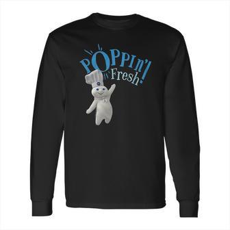 Pillsbury Doughboy Poppin Fresh Graphic Long Sleeve T-Shirt | Favorety