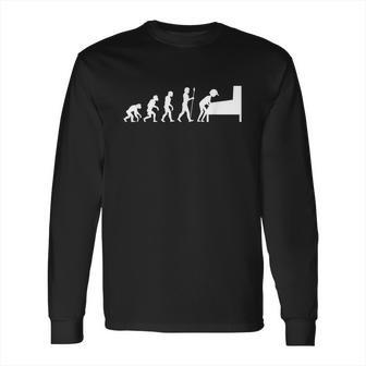 Pinball Evolution Funny Arcade Game Machine Lover Long Sleeve T-Shirt | Favorety CA