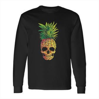 Pineapple Aloha Beaches Hawaiian Hawaii Halloween Long Sleeve T-Shirt | Favorety AU