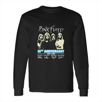 Pink Floyd 55Th Anniversary 1965 2020 All Signature Long Sleeve T-Shirt | Favorety AU