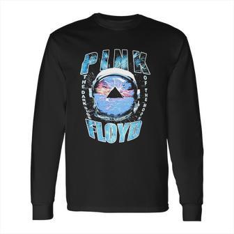 Pink Floyd Dark Side Of The Moon Astronaut Helmet Black Graphic Long Sleeve T-Shirt | Favorety DE