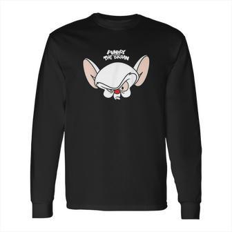 Pinky And The Brain Big Face Long Sleeve T-Shirt | Favorety CA