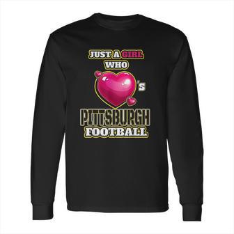 Pittsburgh Football Retro Vintage Pennsylvania Steeler Long Sleeve T-Shirt | Favorety CA