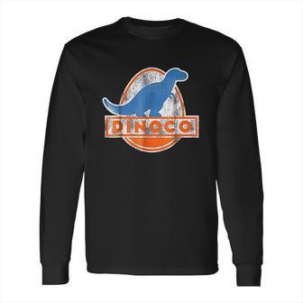 Pixar Cars Iconic Dinoco Dinosaur Logo Long Sleeve T-Shirt | Favorety