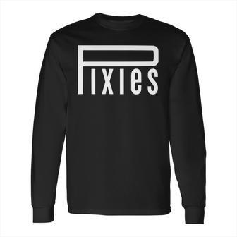 Pixies Band Logo Music Band Logo White Long Sleeve T-Shirt | Favorety UK