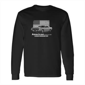 Plymouth Barracuda American Muscle Car 60S 70S Long Sleeve T-Shirt | Favorety