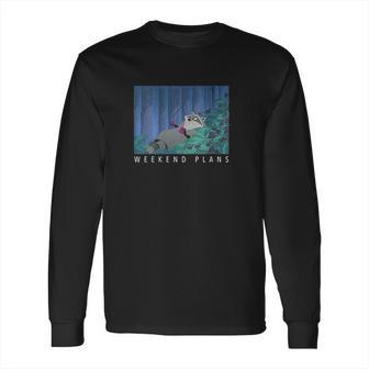 Pocahontas Meeko Weekend Plans Long Sleeve T-Shirt | Favorety CA