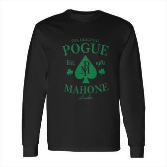 The Pogues Pogue Mahone Original Est 1982 Band Logo Long Sleeve T-Shirt | Favorety AU