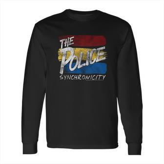 The Police Rock Band Sync Inverted Synchronicity Long Sleeve T-Shirt | Favorety AU