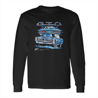 Pontiac Gto Muscle Car Automotive Enthusiasts Long Sleeve T-Shirt | Favorety AU