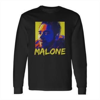 Post Malone Painting Long Sleeve T-Shirt | Favorety