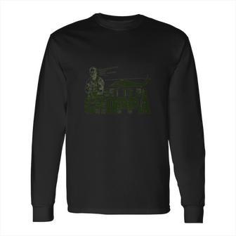 The Predator 2 3 Get To The Da Choppa Jesse Ventura Long Sleeve T-Shirt | Favorety