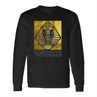 Pride Woke African American Egyptian Kemetic King Tut Long Sleeve T-Shirt | Favorety UK