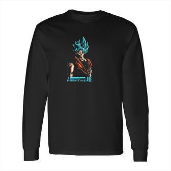 Primitive X Dragonball Z Shadow Goku Long Sleeve T-Shirt | Favorety CA