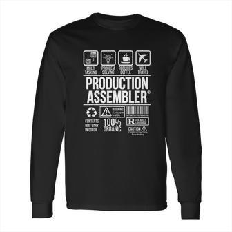 Production Assembler Long Sleeve T-Shirt | Favorety UK