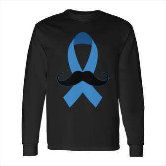 Prostate Mustache Ribbon Long Sleeve T-Shirt | Favorety DE