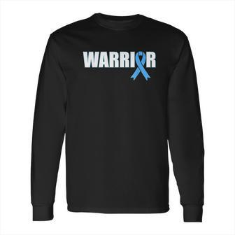 Prostate Warrior Light Blue Ribbon Long Sleeve T-Shirt | Favorety CA