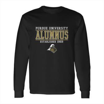 Purdue University Alumnus Long Sleeve T-Shirt | Favorety CA