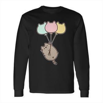 Pusheen The Cat Balloons Long Sleeve T-Shirt | Favorety CA