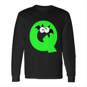 Q Name Charate Dracula Halloween Quote Long Sleeve T-Shirt | Favorety