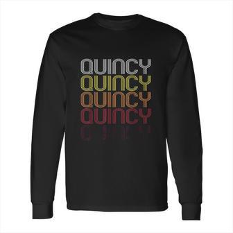 Quincy Ma Vintage Style Long Sleeve T-Shirt | Favorety DE