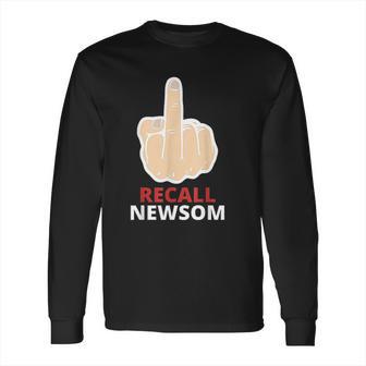 Recall Newsom Recall Gavin Newsom Long Sleeve T-Shirt | Favorety UK