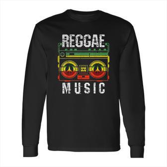 Reggae Music Peace One Love Rasta African Roots Long Sleeve T-Shirt | Favorety AU