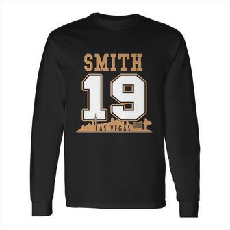 Reilly Smith No 19 Las Vegas Golden Knights Long Sleeve T-Shirt | Favorety