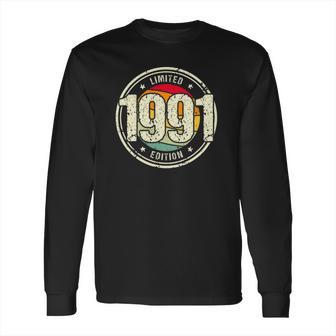 Retro 31 Years Old Vintage 1991 Limited Edition 31St Birthday Long Sleeve T-Shirt | Favorety CA