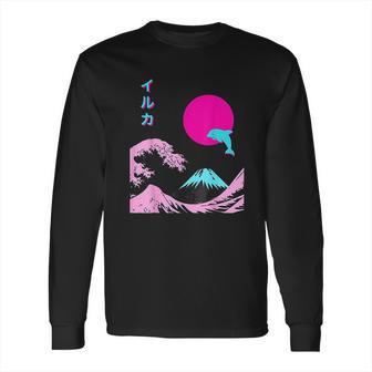 Retro Aesthetic Iruka Long Sleeve T-Shirt | Favorety