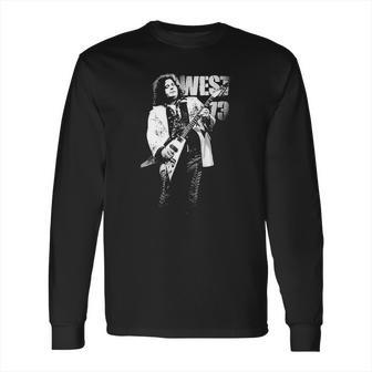 Retro Graphic Leslie West 73 Art Long Sleeve T-Shirt | Favorety AU