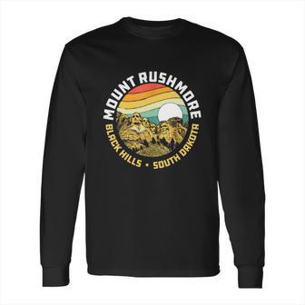 Retro Mount Rushmore National Memorial Vintage 80S Graphic Long Sleeve T-Shirt | Favorety CA