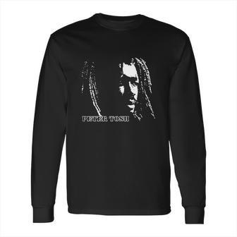 Retro Graphic Peter Tosh Art Long Sleeve T-Shirt | Favorety AU