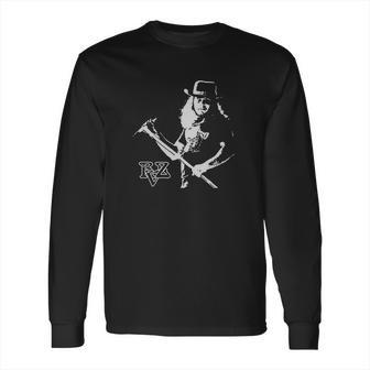 Retro Graphic Ronnie Van Zant Art Long Sleeve T-Shirt | Favorety AU