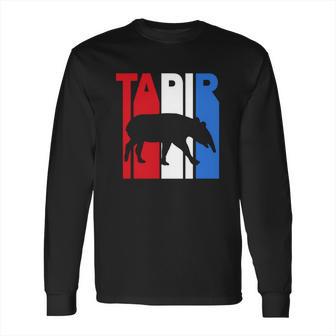 Retro Rwnb Tapir Silhouette T-Shirt Long Sleeve T-Shirt | Favorety DE