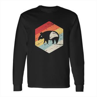 Retro Tapir Long Sleeve T-Shirt | Favorety DE