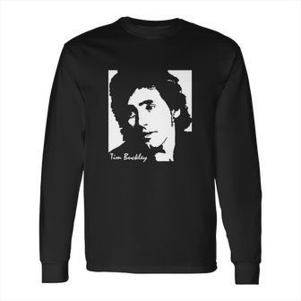 Retro Graphic Tim Buckley Art Long Sleeve T-Shirt | Favorety