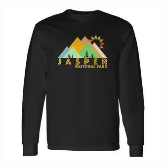 Retro Vintage Jasper National Park Long Sleeve T-Shirt | Favorety CA