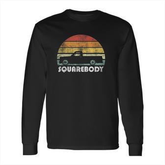 Retro Vintage Pickup Truck Squarebody Long Sleeve T-Shirt | Favorety DE