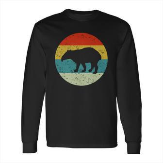 Retro Vintage Tapir Long Sleeve T-Shirt | Favorety CA