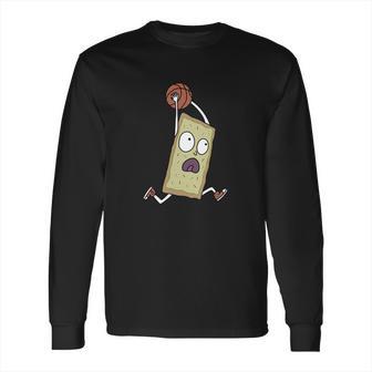 Rick Morty - Dunking Poptart Long Sleeve T-Shirt | Favorety