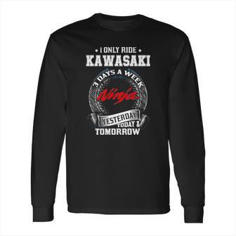 Only Ride Kawasaki Ninjia Long Sleeve T-Shirt | Favorety DE