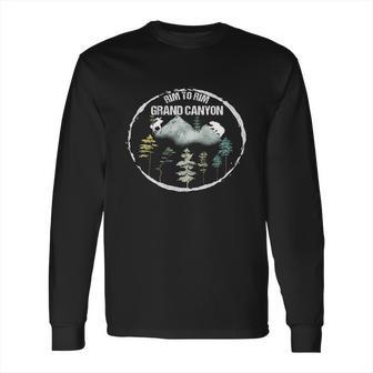 Rim To Rim R2r 2022 Grand Canyon National Park Arizona Travel Lover Camping Long Sleeve T-Shirt | Favorety DE