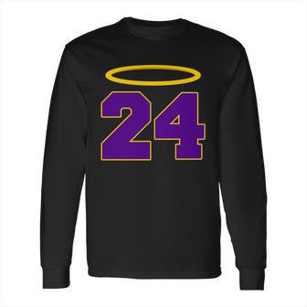 Rip Kobe 24 Halo Angel Tribute Long Sleeve T-Shirt | Favorety AU