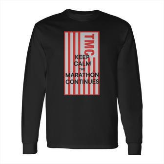 Rip Nipsey Hussle Tmc Keep Calm The Marathon Continues Long Sleeve T-Shirt | Favorety DE