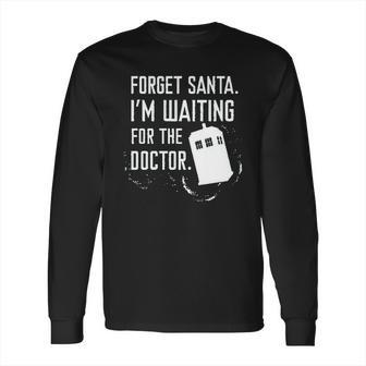 Ripple Junction Doctor Who Adult Forget Santa Light Weight Crew Long Sleeve T-Shirt | Favorety UK