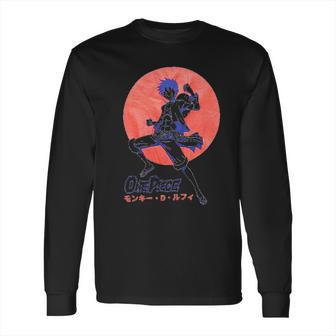 Ripple Junction Luffy D Monkey Pose Long Sleeve T-Shirt | Favorety AU